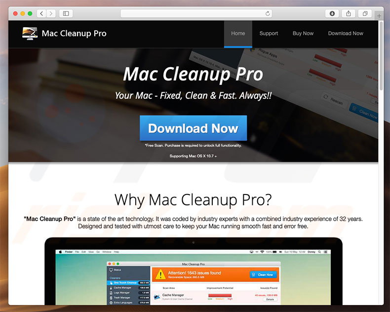 i delete advanced mac cleaner from my mac